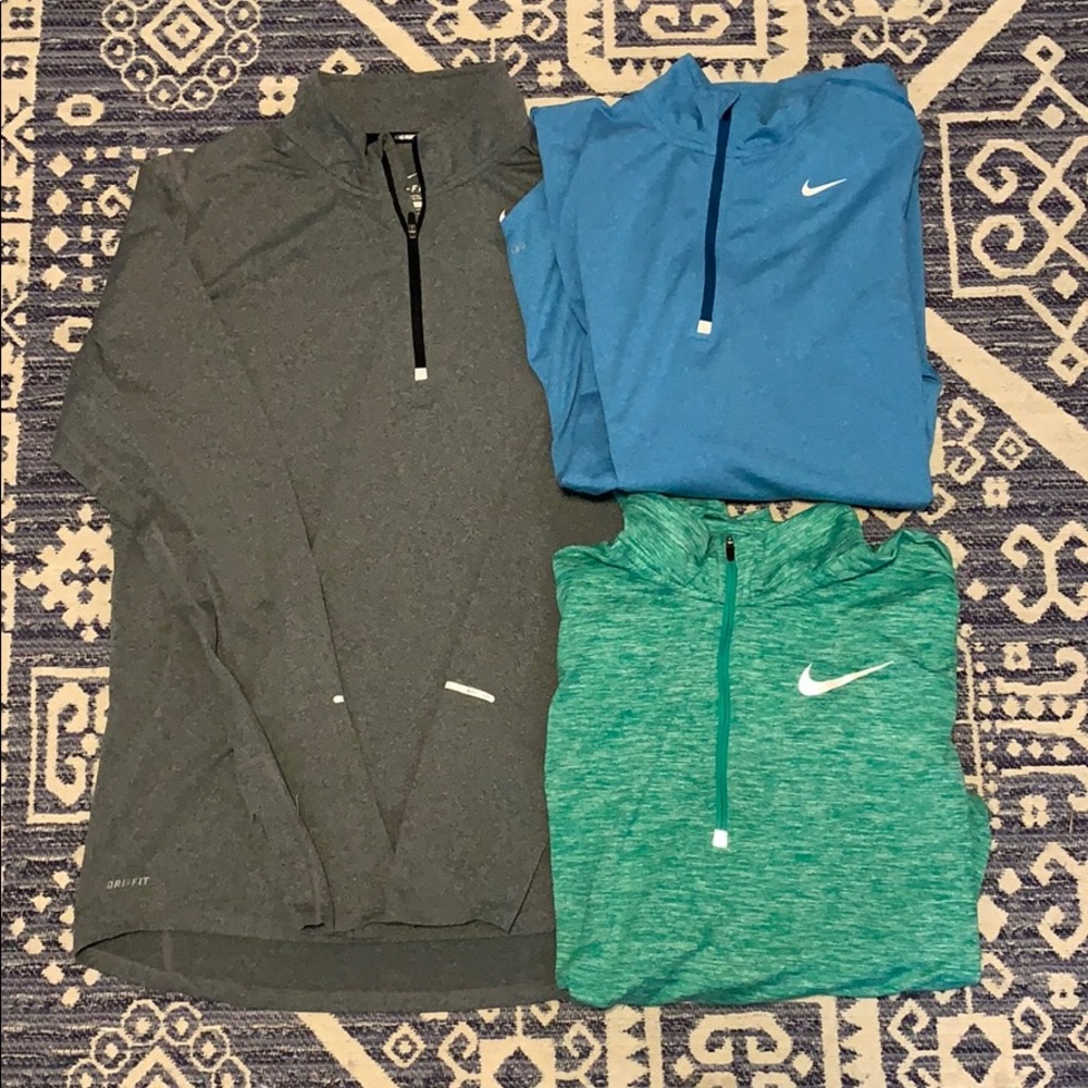 Nike performance long sleeve tops